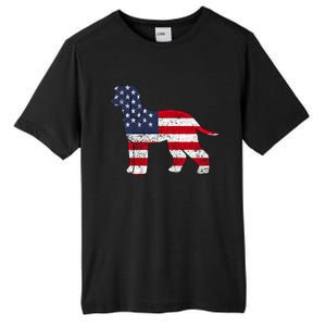 American Patriotic Irish Water Spaniel Acz134a Meaningful Gift Tall Fusion ChromaSoft Performance T-Shirt