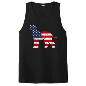 American Patriotic Irish Water Spaniel Acz134a Meaningful Gift PosiCharge Competitor Tank