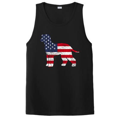 American Patriotic Irish Water Spaniel Acz134a Meaningful Gift PosiCharge Competitor Tank