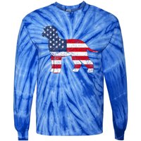 American Patriotic Irish Water Spaniel Acz134a Meaningful Gift Tie-Dye Long Sleeve Shirt