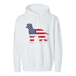 American Patriotic Irish Water Spaniel Acz134a Meaningful Gift Garment-Dyed Fleece Hoodie