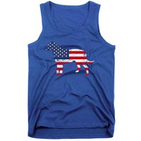 American Patriotic Irish Wolfhound Acz167a Gift Tank Top