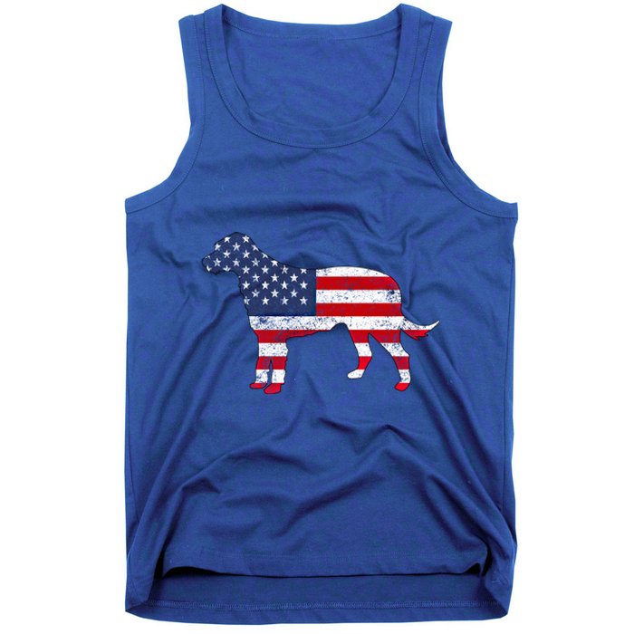 American Patriotic Irish Wolfhound Acz167a Gift Tank Top