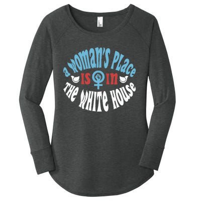 A Place Is In The White House Women's Perfect Tri Tunic Long Sleeve Shirt