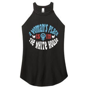 A Place Is In The White House Women's Perfect Tri Rocker Tank