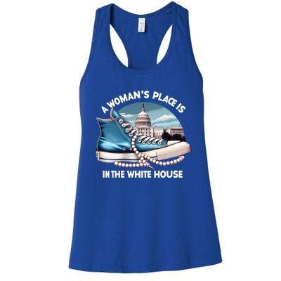 A Place Is In The White House Kamala Harris President Gift Women's Racerback Tank