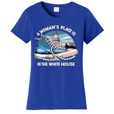 A Place Is In The White House Kamala Harris President Gift Women's T-Shirt