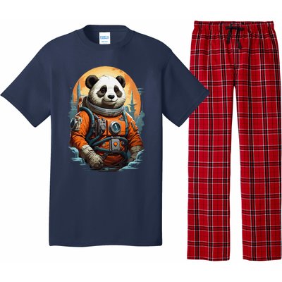 Astronaut Panda In Space Cute Pajama Set