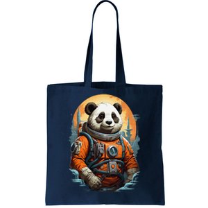 Astronaut Panda In Space Cute Tote Bag