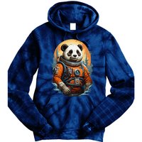 Astronaut Panda In Space Cute Tie Dye Hoodie