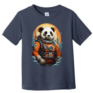 Astronaut Panda In Space Cute Toddler T-Shirt