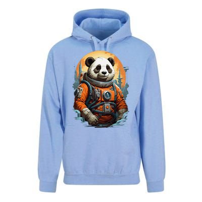 Astronaut Panda In Space Cute Unisex Surf Hoodie