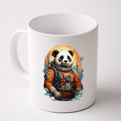 Astronaut Panda In Space Cute Coffee Mug