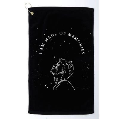 Achilles Patroclus I Am Made Of Memories Poet Song Fan Art Gift Golf Towel