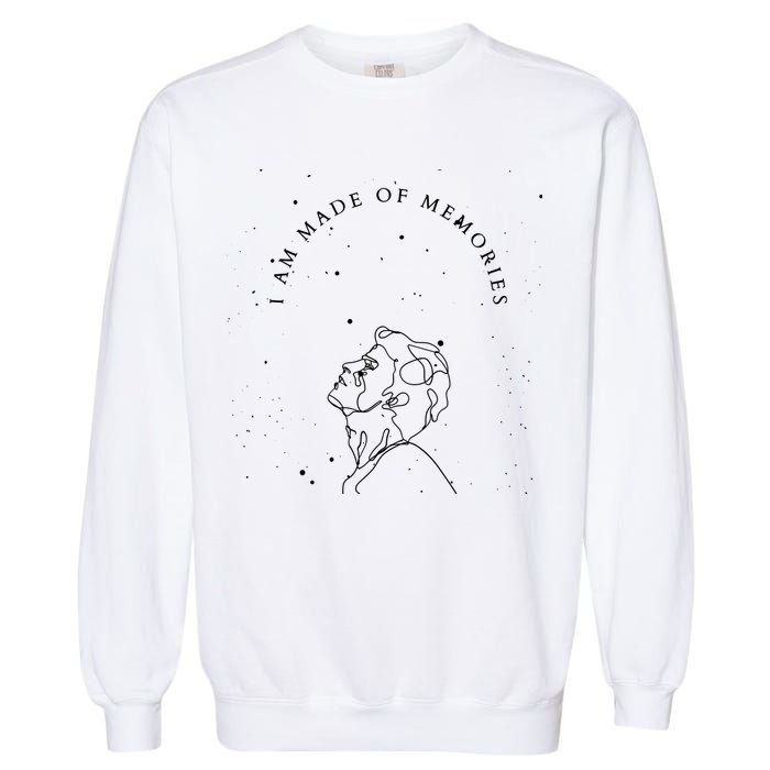 Achilles Patroclus I Am Made Of Memories Poet Song Fan Art Gift Garment-Dyed Sweatshirt