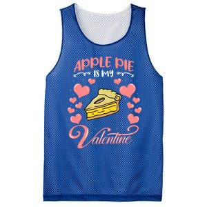 Apple Pie Is My Valentine Candy Valentines Day Great Gift Mesh Reversible Basketball Jersey Tank