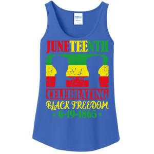 African Pride Juneteenth Celebrating Black Freedom 1865 Meaningful Gift Ladies Essential Tank