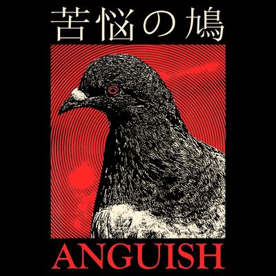 Anguish Pigeon Japanese T-Shirt