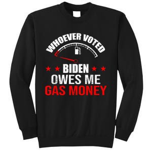 Anti President Joe Biden Owes Republican Gas Money Sweatshirt