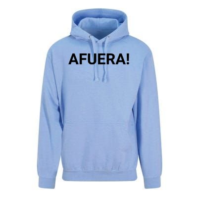 Afuera! President Javier Milei Unisex Surf Hoodie