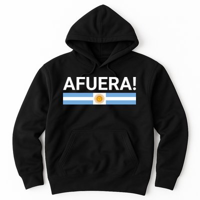 Afuera! President Javier Milei Hoodie