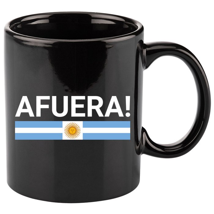 Afuera! President Javier Milei 11oz C Handle Ceramic Mug