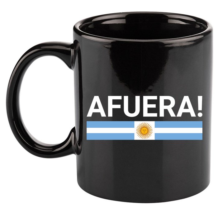 Afuera! President Javier Milei 11oz C Handle Ceramic Mug