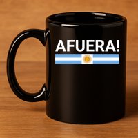 Afuera! President Javier Milei 11oz C Handle Ceramic Mug