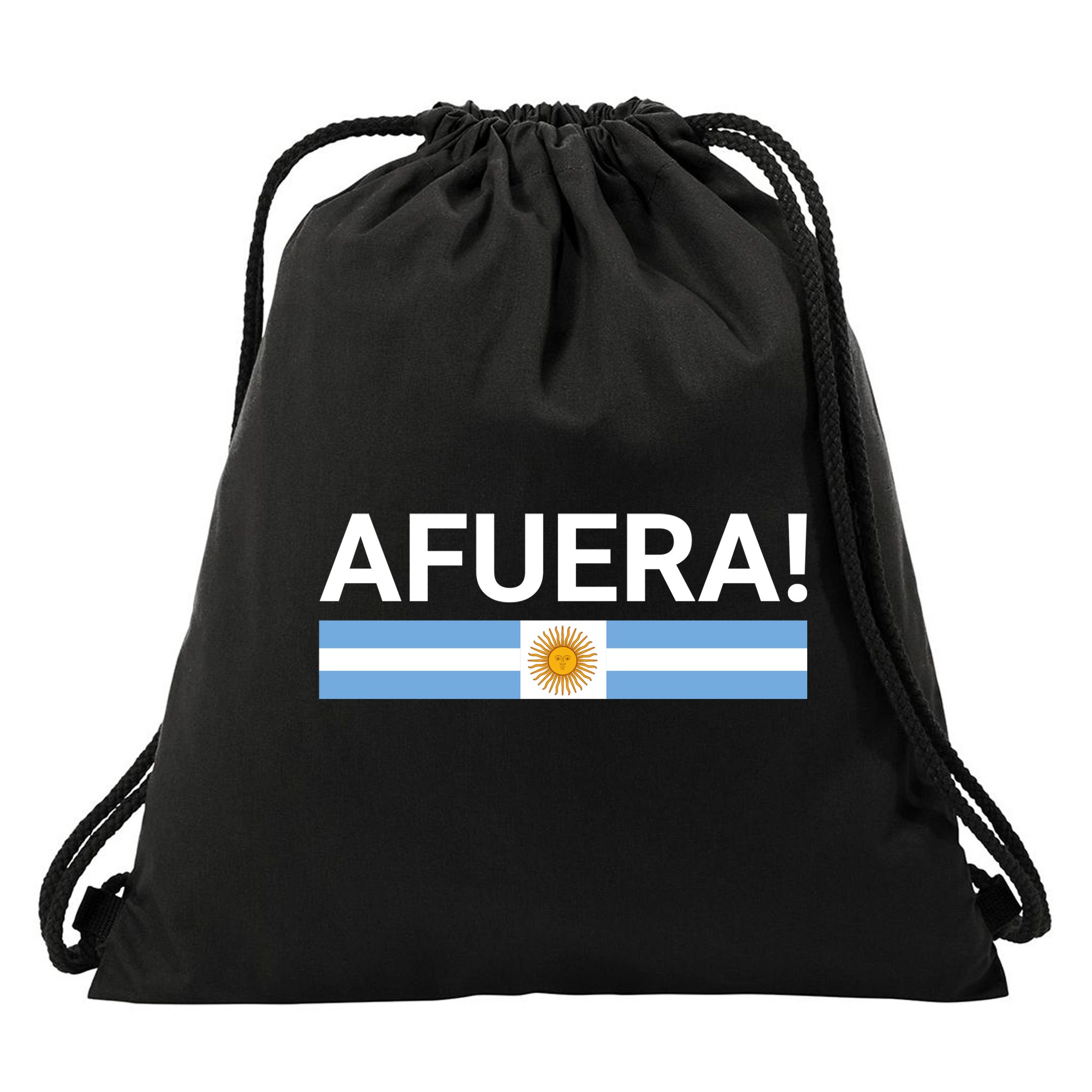 Afuera! President Javier Milei Drawstring Bag