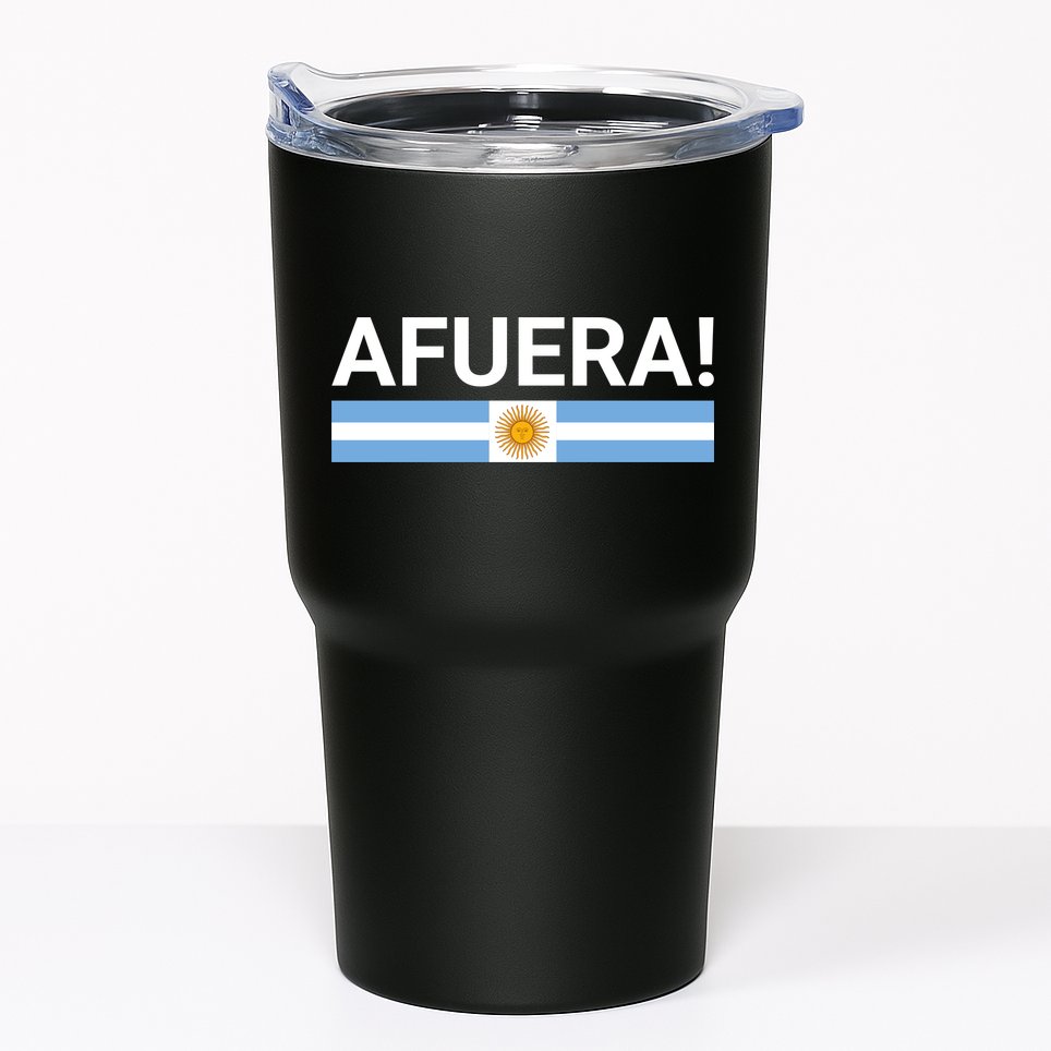 Afuera! President Javier Milei Tumbler