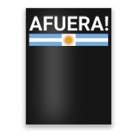 Afuera! President Javier Milei Poster