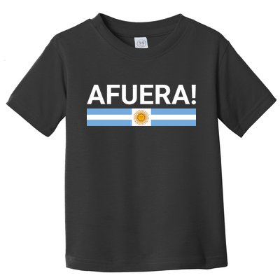 Afuera! President Javier Milei Toddler T-Shirt