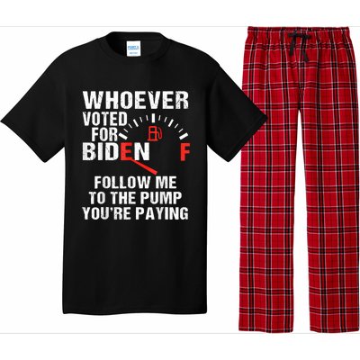 Anti President Joe Biden Owes Republican Gas Money Pajama Set