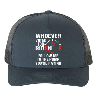 Anti President Joe Biden Owes Republican Gas Money Yupoong Adult 5-Panel Trucker Hat