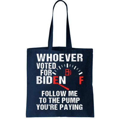 Anti President Joe Biden Owes Republican Gas Money Tote Bag