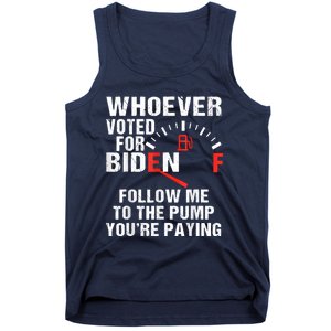 Anti President Joe Biden Owes Republican Gas Money Tank Top