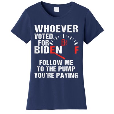 Anti President Joe Biden Owes Republican Gas Money Women's T-Shirt