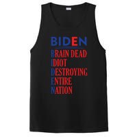 Anti President Joe Biden Idiot Funny Democratic Republican T PosiCharge Competitor Tank