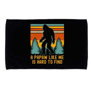 A Papaw Like Me Is Hard To Find Bigfoot Grandpa Microfiber Hand Towel