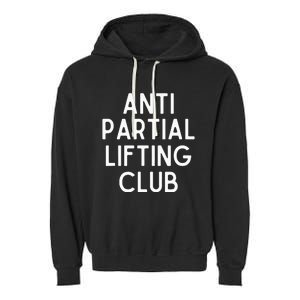 Anti Partial Lifting Club Gym Fitness Powerlifting Garment-Dyed Fleece Hoodie