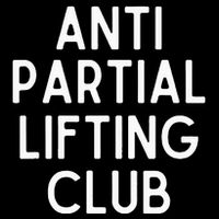Anti Partial Lifting Club Gym Fitness Powerlifting Cooling Performance Crew T-Shirt