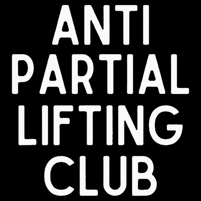 Anti Partial Lifting Club Gym Fitness Powerlifting Cooling Performance Crew T-Shirt