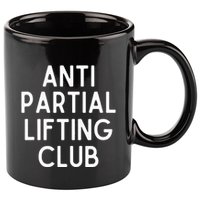 Anti Partial Lifting Club Gym Fitness Powerlifting 11oz C Handle Ceramic Mug