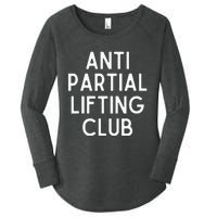 Anti Partial Lifting Club Gym Fitness Powerlifting Women's Perfect Tri Tunic Long Sleeve Shirt