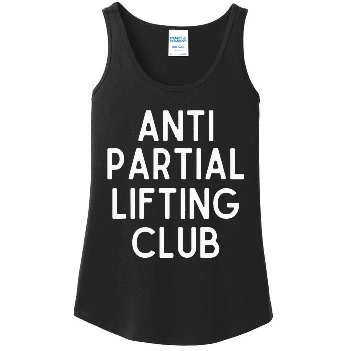 Anti Partial Lifting Club Gym Fitness Powerlifting Ladies Essential Tank