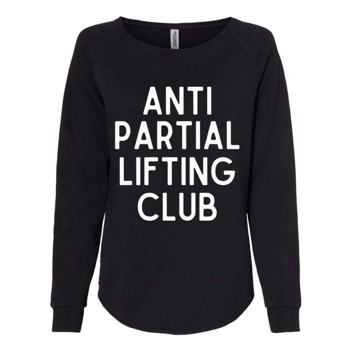 Anti Partial Lifting Club Gym Fitness Powerlifting Womens California Wash Sweatshirt