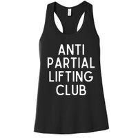 Anti Partial Lifting Club Gym Fitness Powerlifting Women's Racerback Tank