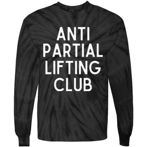 Anti Partial Lifting Club Gym Fitness Powerlifting Tie-Dye Long Sleeve Shirt