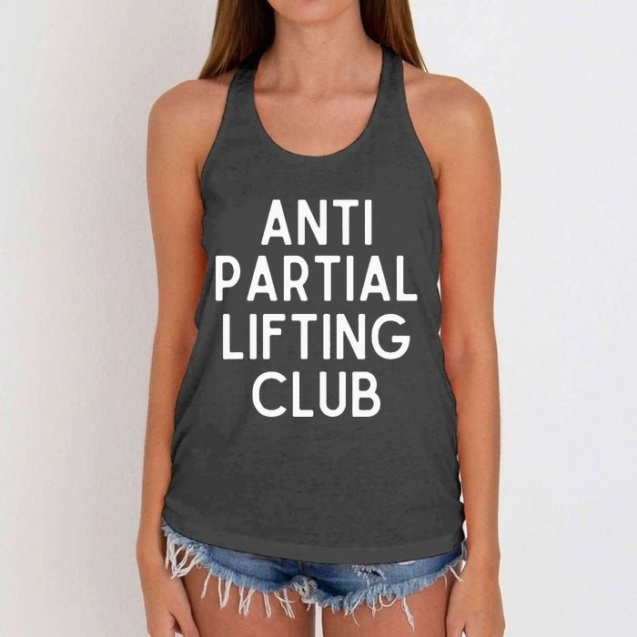 Anti Partial Lifting Club Gym Fitness Powerlifting Women's Knotted Racerback Tank