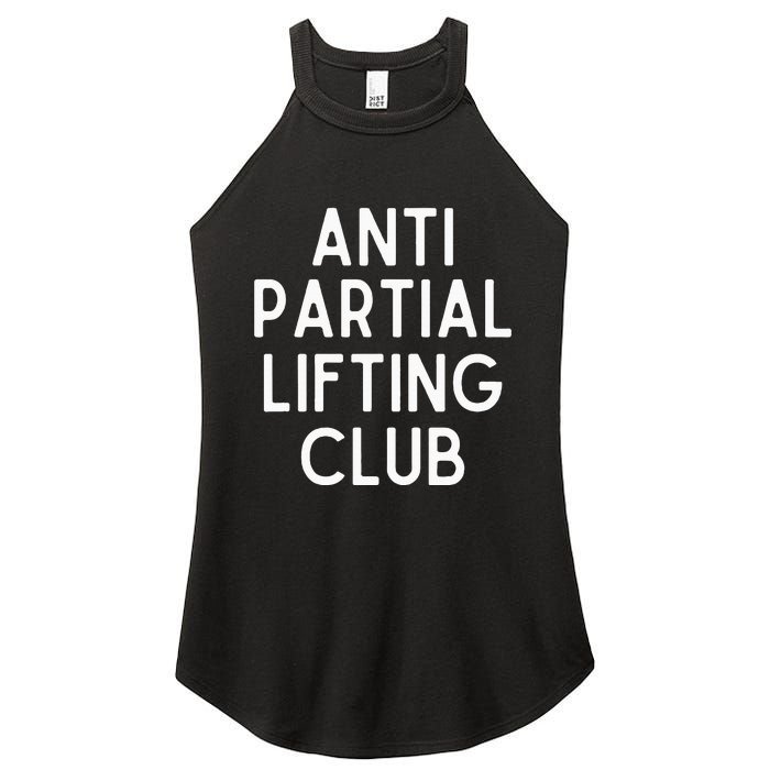 Anti Partial Lifting Club Gym Fitness Powerlifting Women's Perfect Tri Rocker Tank